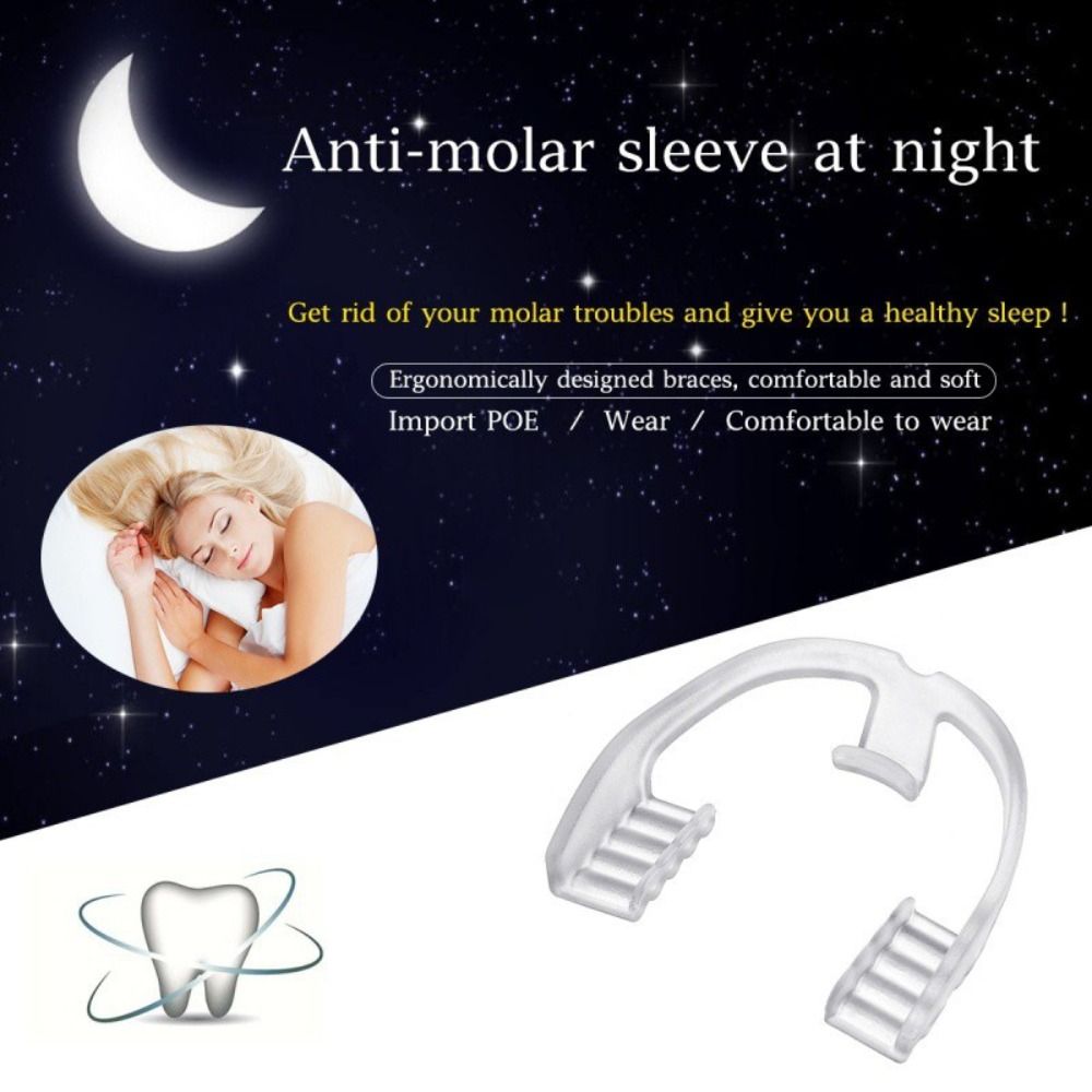 Teeth Whitening Mouth Guard - 新しいEVA歯保護透明プロフェッショナルマウスガード、歯ぎしりや夜間の歯ぎしりから歯を保護します
