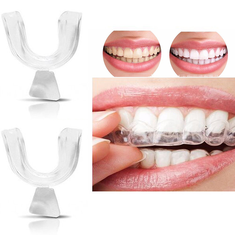 Teeth Whitening For Trays - 快適フィットシリコンマウスガード、夜用歯ぎしり防止、歯ぎしり対策、いびき防止、毎日の歯のホワイトニング、口腔ケア用品