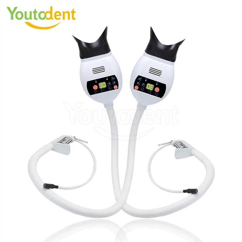 Teeth Whitening Led Light - プロフェッショナル歯科 3 色ライトランプ歯ホワイトニングマシン漂白促進装置 LED ライト歯科ツール