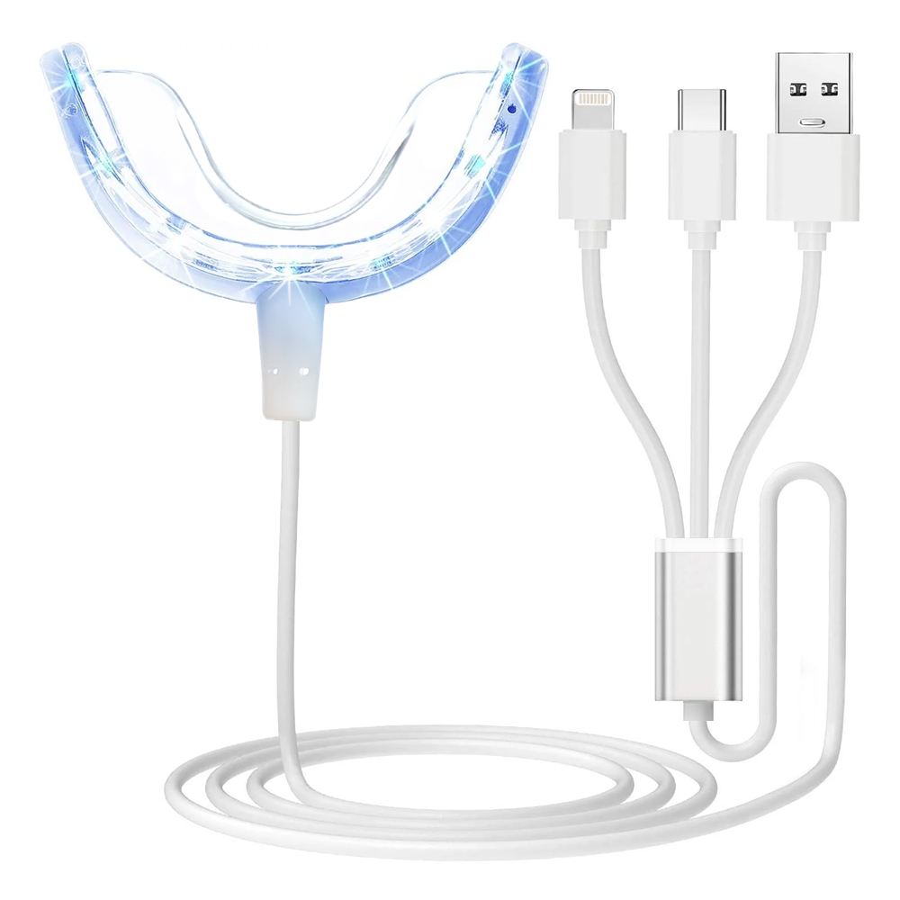 Teeth Whitening For Trays - 歯のホワイトニング アクセラレーター ライト、16 倍強力な青色 LED ライト