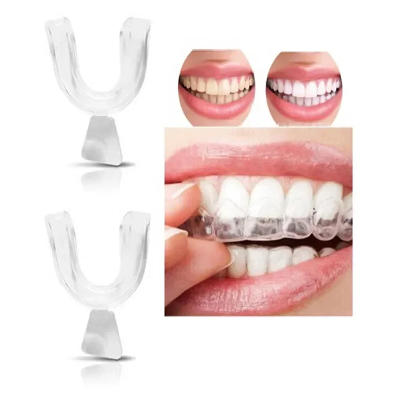 Teeth Whitening For Trays - 2/10個入り 取り外し可能な歯肉保護マウスガード 歯のケア ホワイトニング 熱成形 デンタルマウスガード