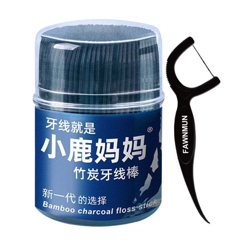 Dental Floss Picks - 歯磨き粉ディスペンサー用の歯科用おすすめ品,歯茎洗浄用,口腔衛生ツール,50個