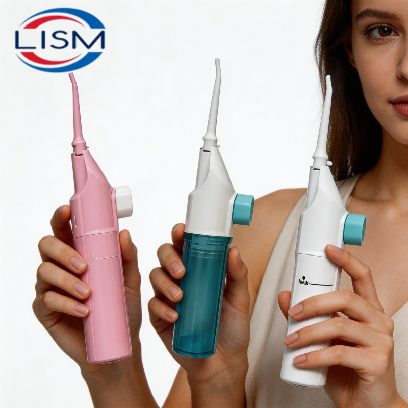 Dental Floss Picks - ポータブル高圧口腔洗浄器家庭用デンタルフロス手動水歯ブラシ歯のクリーニング用