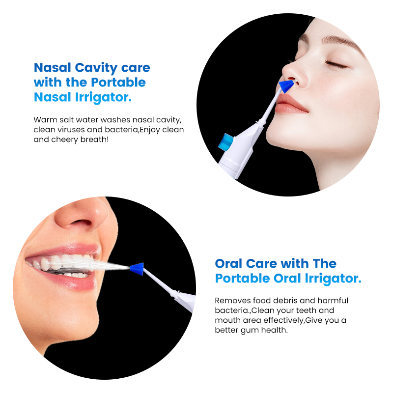 携帯型高圧口腔洗浄器 家庭用 手動式ウォーターデンタルフロス - Dental Floss Picks のレビューと価格