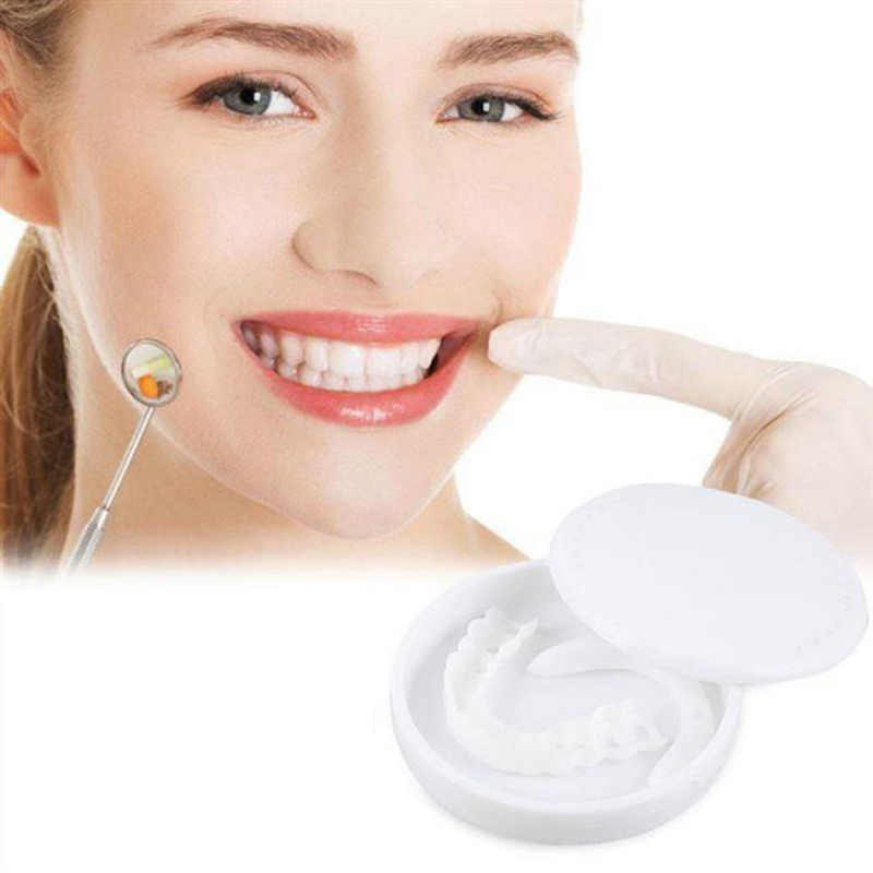 完璧なフィット感の入れ歯カバー、ホワイトニング、スナップオン - Teeth Whitening For Braces のレビューと価格