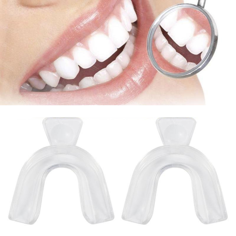 快適フィットシリコンマウスガード、夜用歯ぎしり防止、歯ぎしり - Teeth Whitening For Trays のレビューと価格