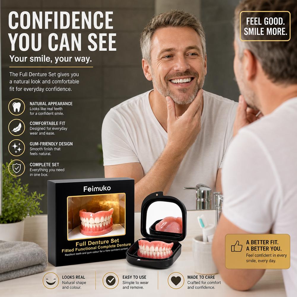シリコン製の入れ歯、装着しやすい、自然な見た目、即効性、自信 - Teeth Whitening For Braces のレビューと価格