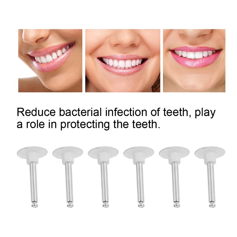 6 個歯研磨ヘッドセット義歯研削歯ホワイトニングマシンブレー - Teeth Whitening For Braces のレビューと価格