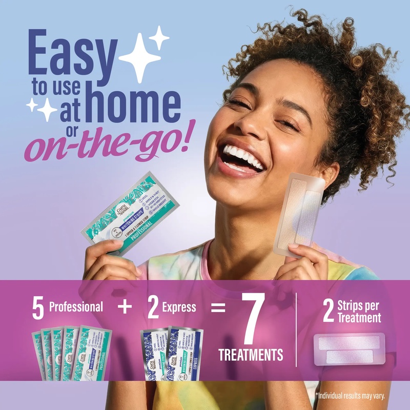 グルナンダ 歯のホワイトニングストリップ 7日間使用 7パッ - Teeth Whitening Xylitol のレビューと価格