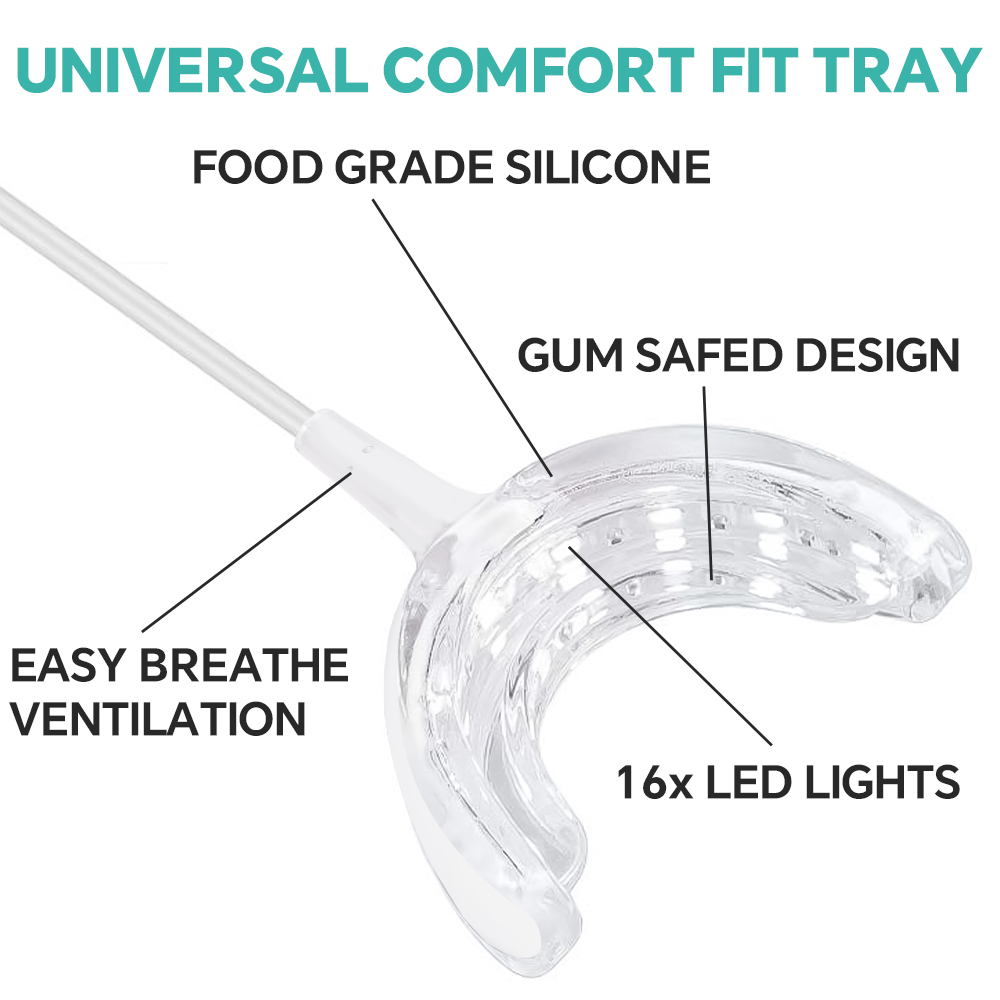 歯のホワイトニング アクセラレーター ライト、16 倍強力な - Teeth Whitening For Trays のレビューと価格