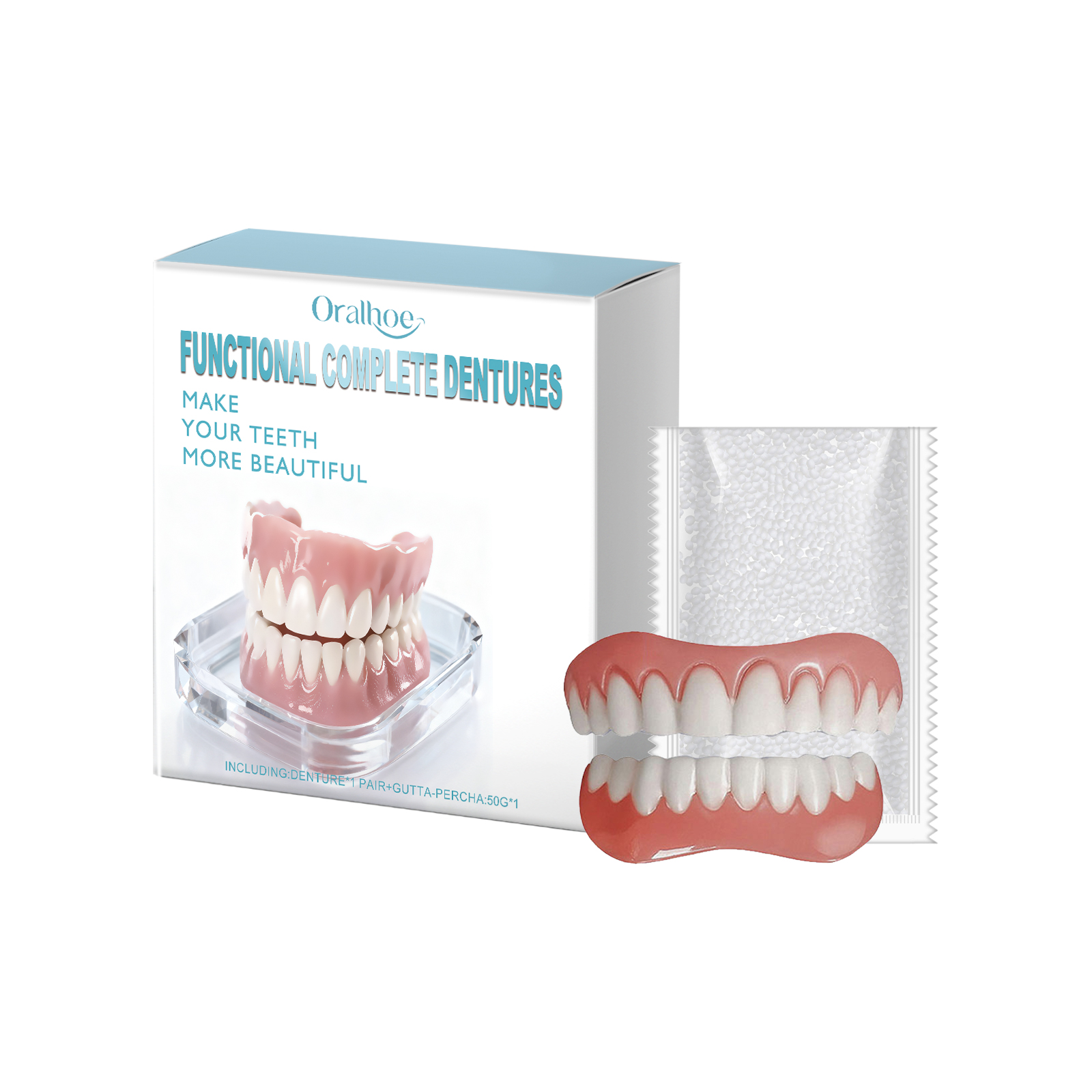 入れ歯美容キット 仮歯 矯正用 上下入れ歯 口腔ケア ホワイ - Teeth Whitening For Braces のレビューと価格