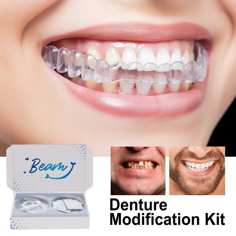 ベニヤスナップオン歯キットフィット歯ホワイトニング偽歯カバー - Teeth Whitening For Braces のレビューと価格