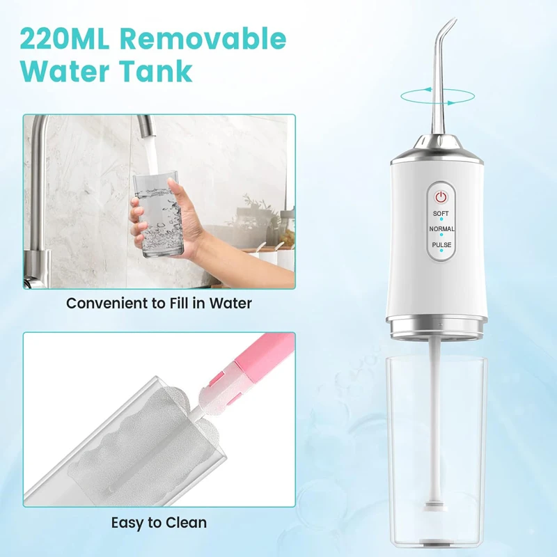 2026 口腔洗浄器ポータブル歯科用ウォーターフロッサー U - Dental Floss Picks のレビューと価格