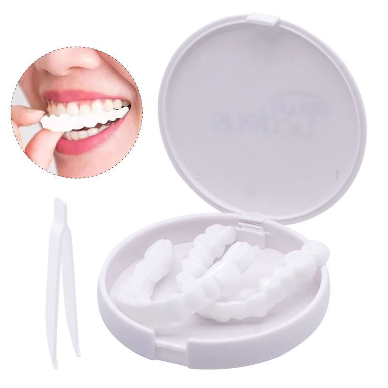 義歯偽の歯キットホワイトニング歯間ギャップポータブルブレース - Teeth Whitening For Braces のレビューと価格