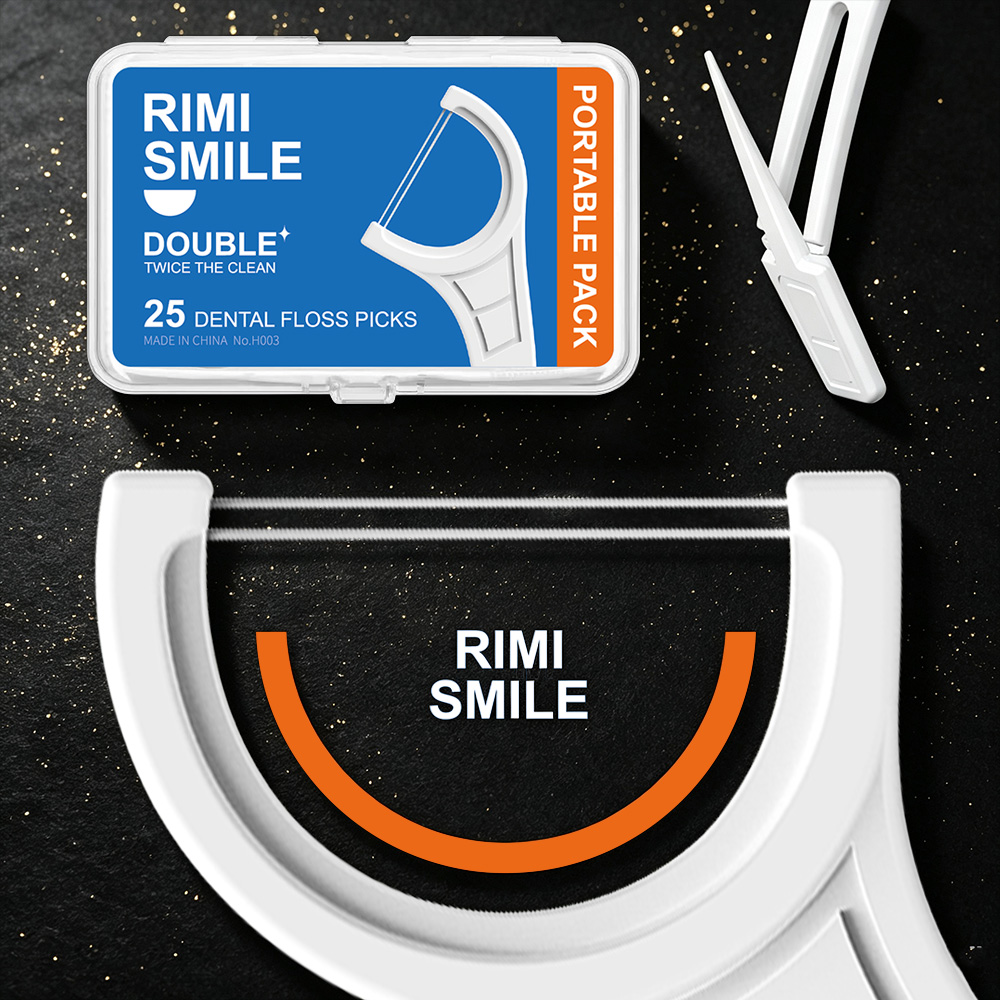 携帯用ダブルデンタルフロスピック折りたたみ式安全歯間ブラシ使 - Dental Floss Picks のレビューと価格