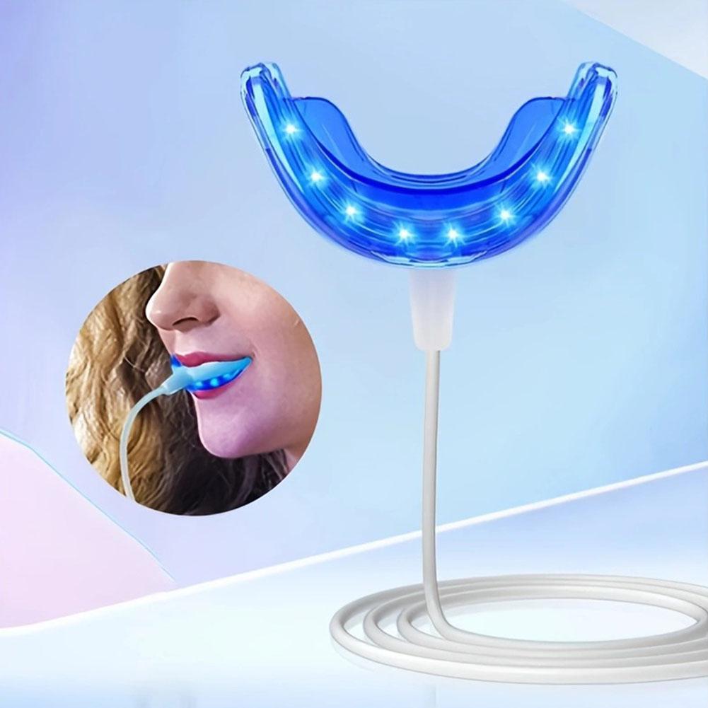 歯のホワイトニング促進器 スマートLEDブルーライト ポータ - Teeth Whitening For Trays のレビューと価格