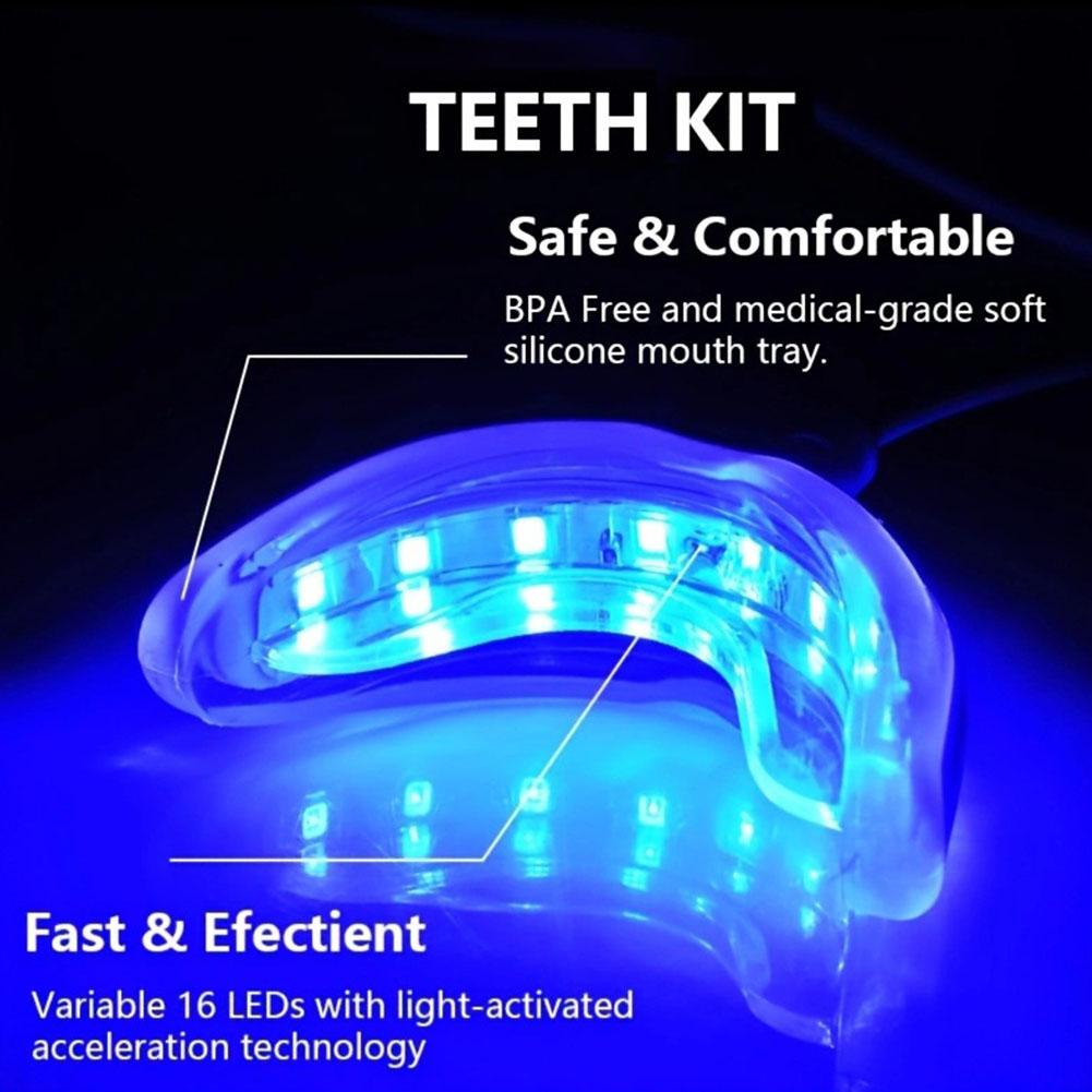 歯のホワイトニング促進器 スマートLEDブルーライト ポータ - Teeth Whitening For Trays のレビューと価格