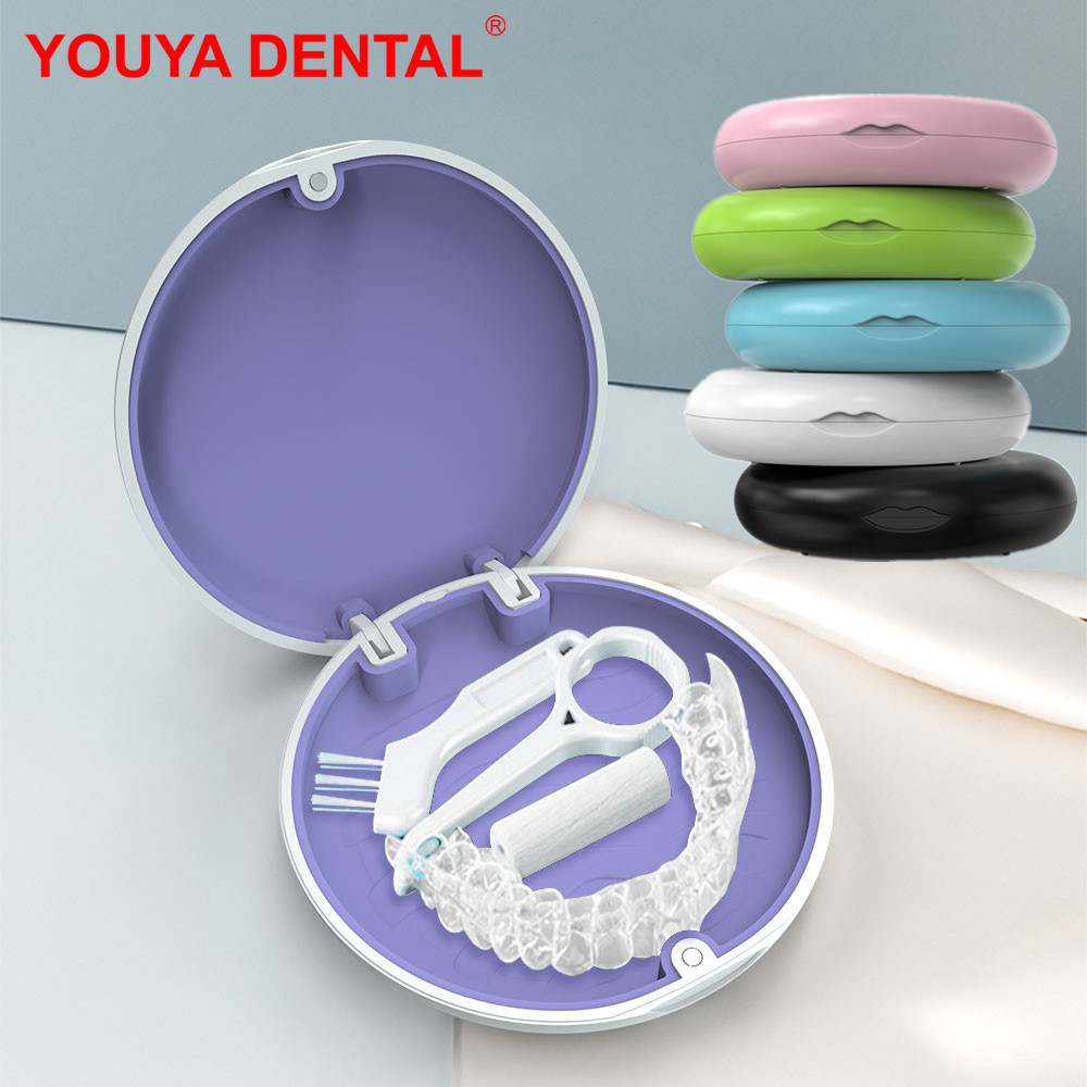 入れ歯矯正ケース 歯科用リテーナーケース プレミアムトラベル - Teeth Whitening For Braces のレビューと価格