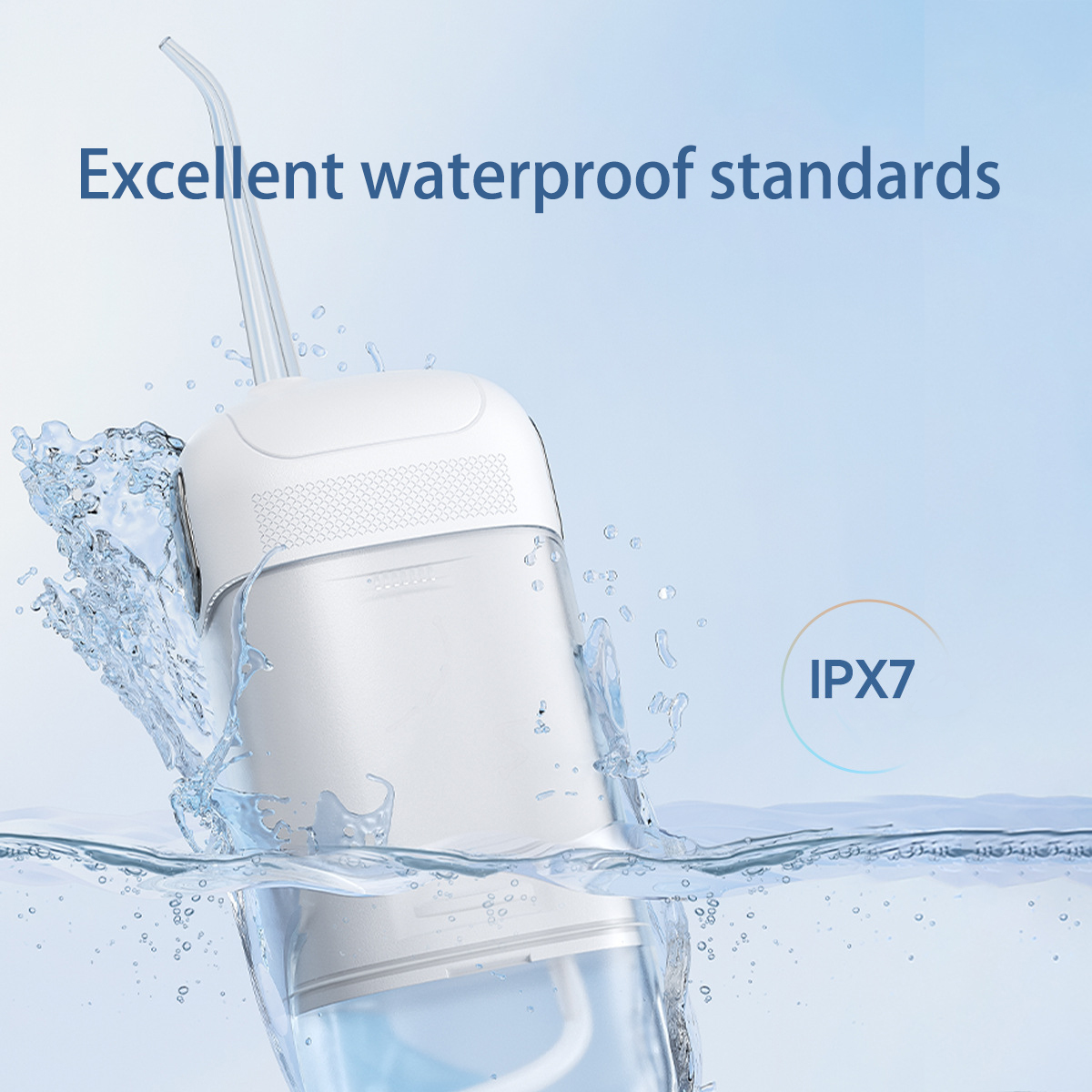 ウォーターフロッサー IPX7 コードレス口腔洗浄器電動歯ク - Dental Floss Picks のレビューと価格