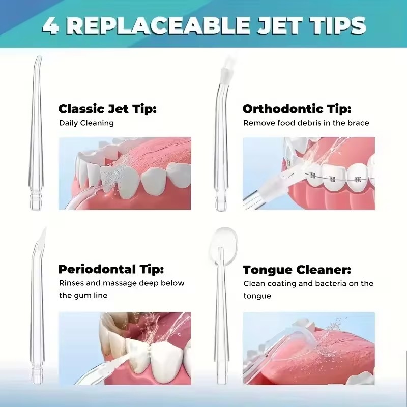 口腔洗浄器 デンタルウォータージェット フロッサー デンタル - Dental Floss Picks のレビューと価格