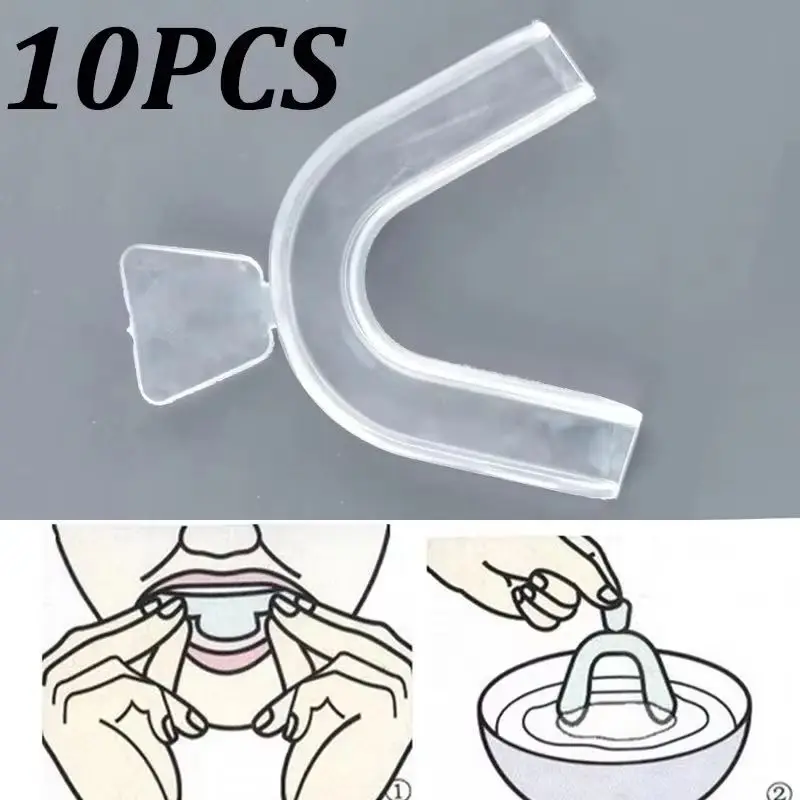 10個入りシリコン製マウスガード、歯のホワイトニングプロテク - Teeth Whitening For Trays のレビューと価格